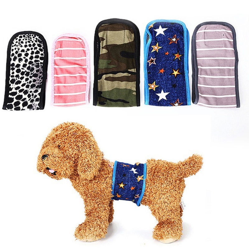Balight Reusable Wrap Diapers for Dogs Comfortable and Breathable 1 pcs Waterproof Puppy Physiology Band 