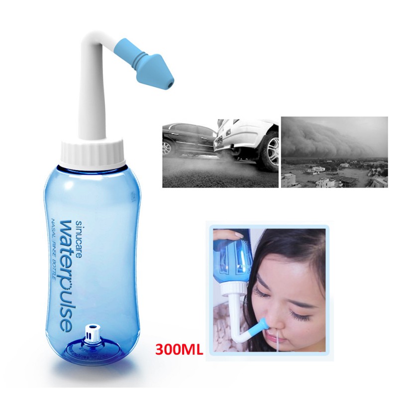 Nasal Neti  Pot  Sinus Rinse Bottle  300ml Congestion 